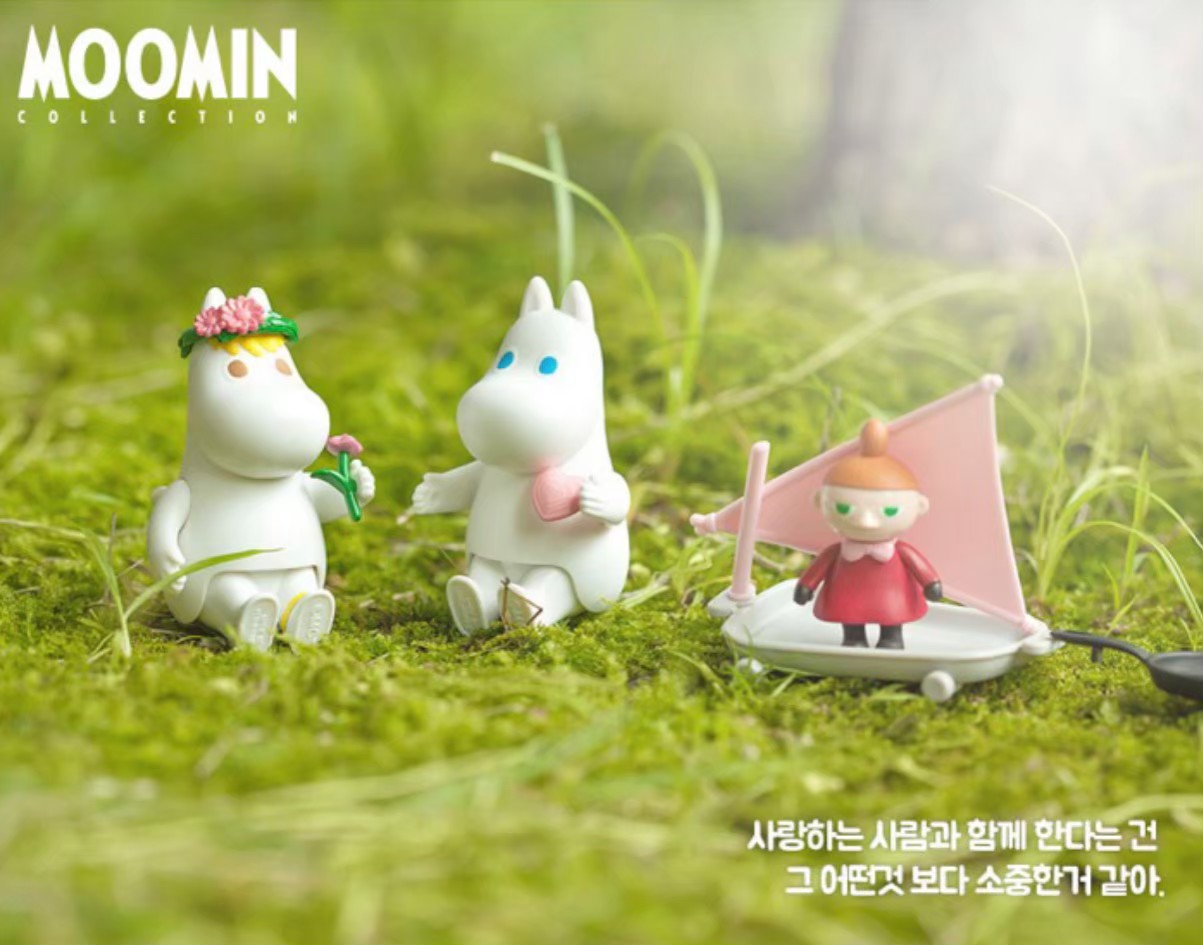 ฟิกเกอร์ Moomin Collection Vol.1-5 by Academy Hobby Model Kits