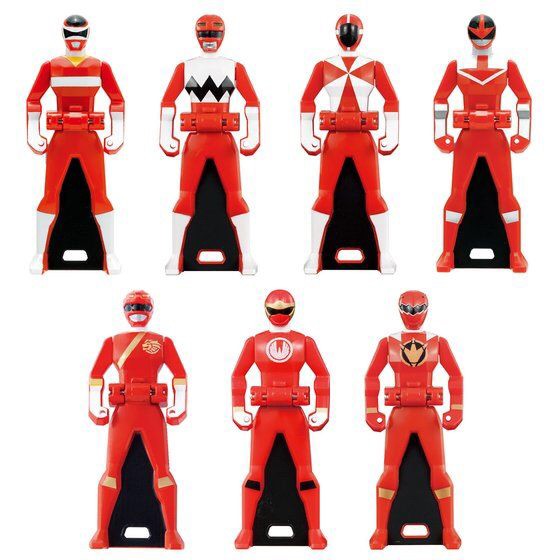 Kaizoku Sentai Gokaiger Ranger Key -MEMORIAL EDITION- 35 Red Set by Bandai (มีกล่องน้ำตาล)