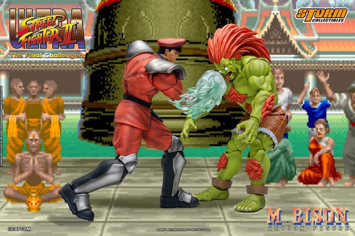 Pre-order : Ultra Street Fighter II: The Final Challengers M. Bison by Storm Collectibles