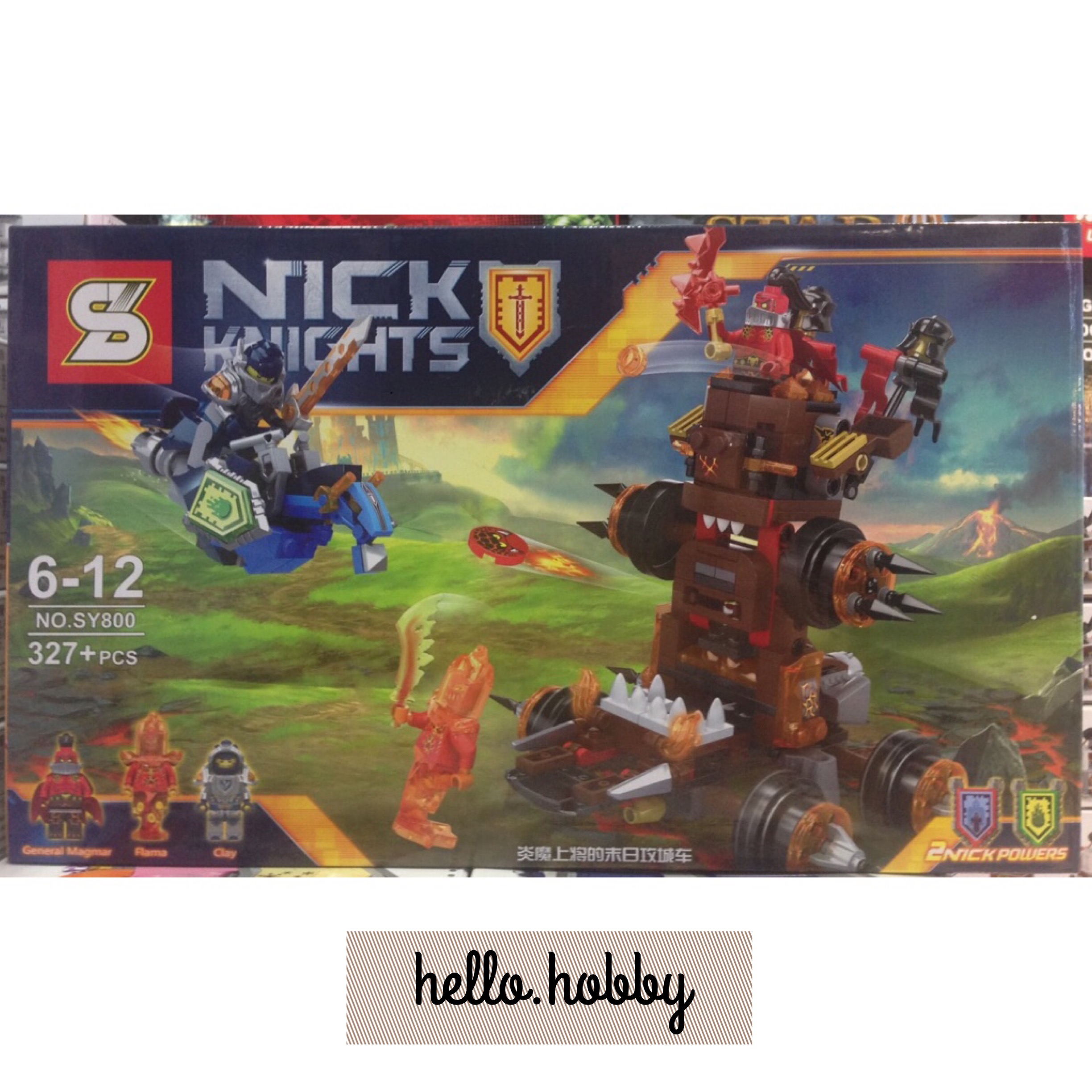 SY800 General Magmar's Siege Machine Of Doom 327pcs