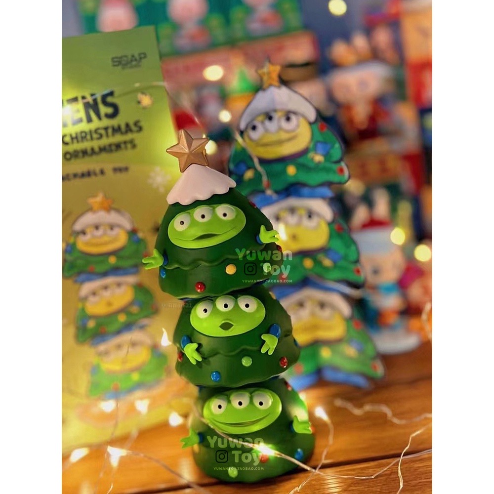 Toy Story - Aliens Little Christmas Tree Ornaments - Stackable Toy by Soap Studio