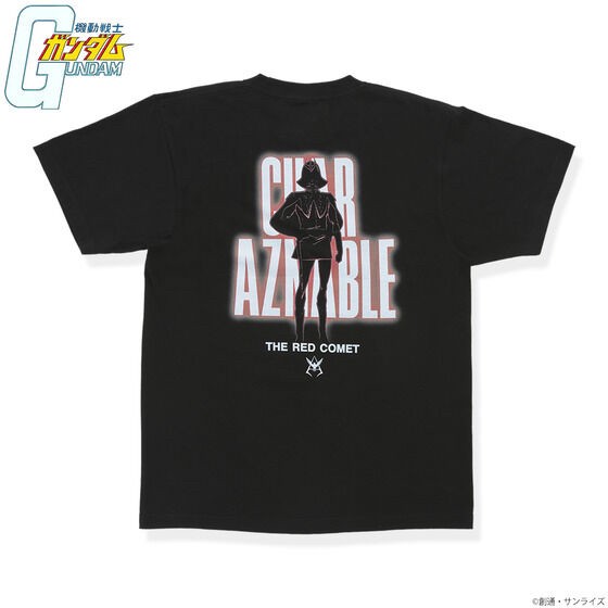 PRE-ORDER : Mobile Suit Gundam Char Aznable / Quattro Bajeena Series T-shirt 1
