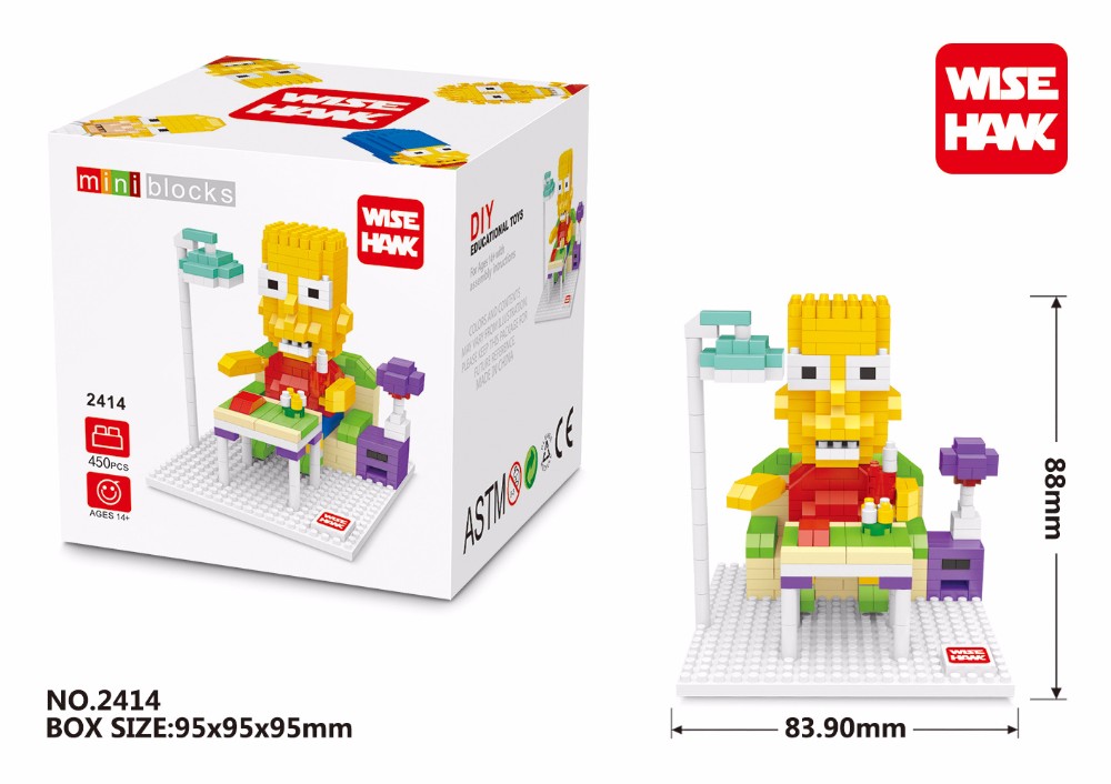 Wise Hawk 2412-2415 The Simpsons