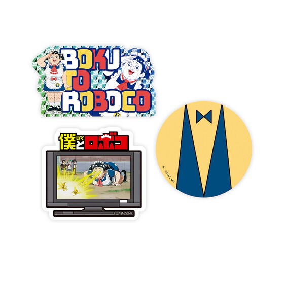 PRE-ORDER : Carddass Online Me & Roboco Sticker Set (Random)