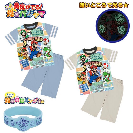 PRE-ORDER : Super Mario Courage! Shining Pajamas