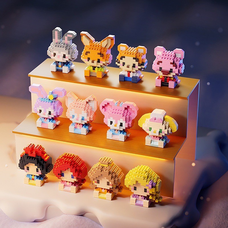 ตัวต่อนาโน Size M - M 23 - 52 Disney - Dreamer Castle & Princess