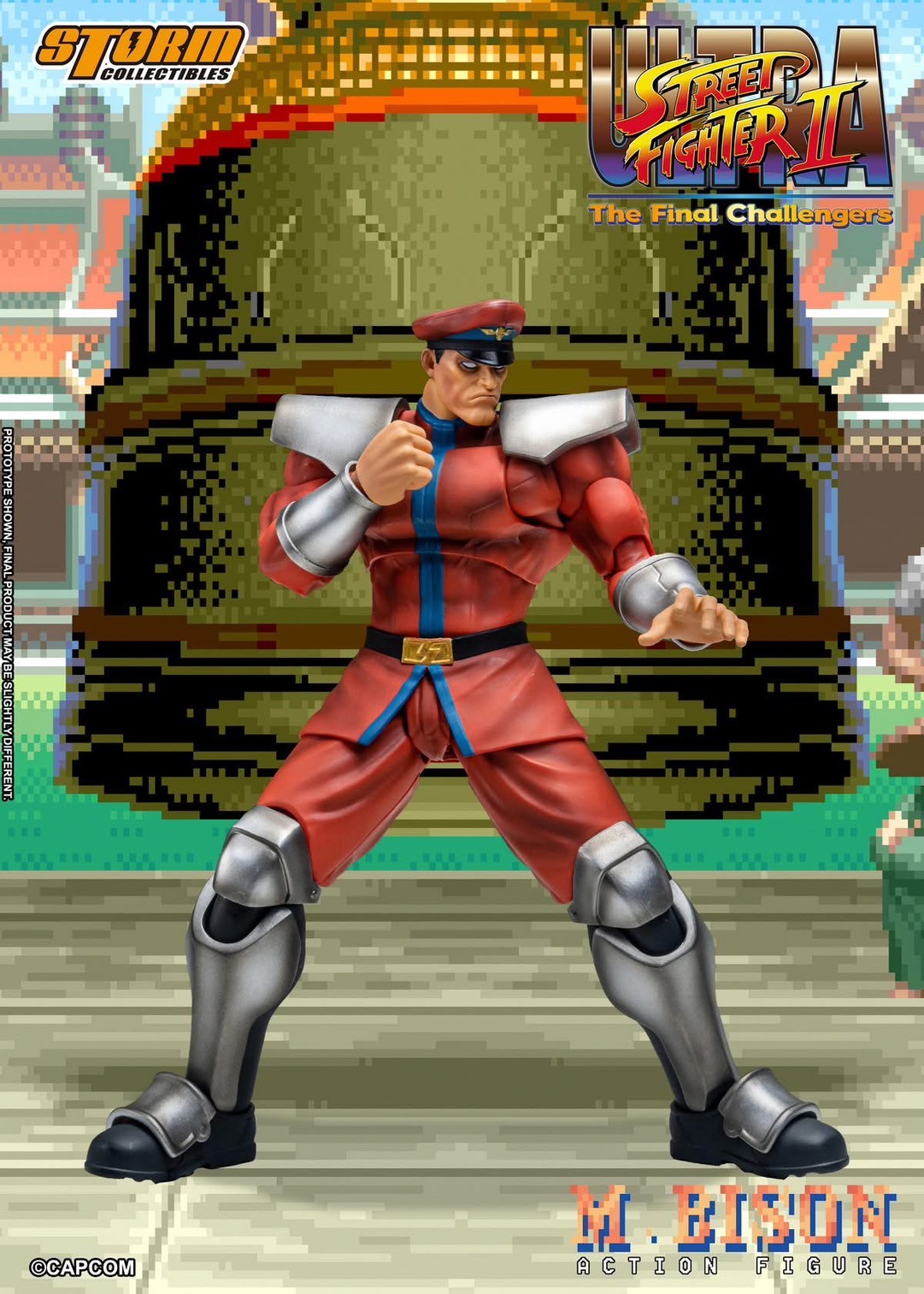 Pre-order : Ultra Street Fighter II: The Final Challengers M. Bison by Storm Collectibles