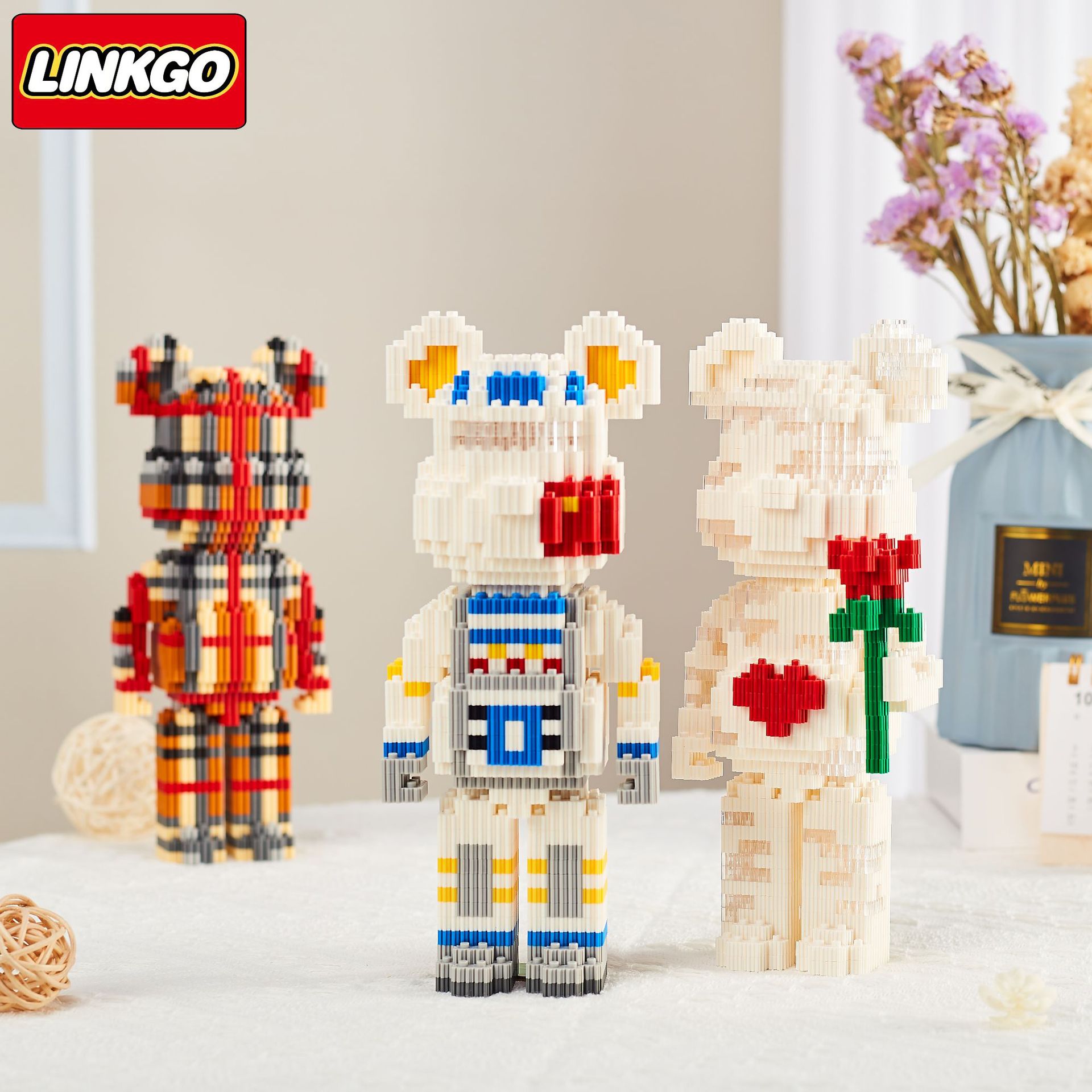Linkgo 68395-68400 Bearbrick