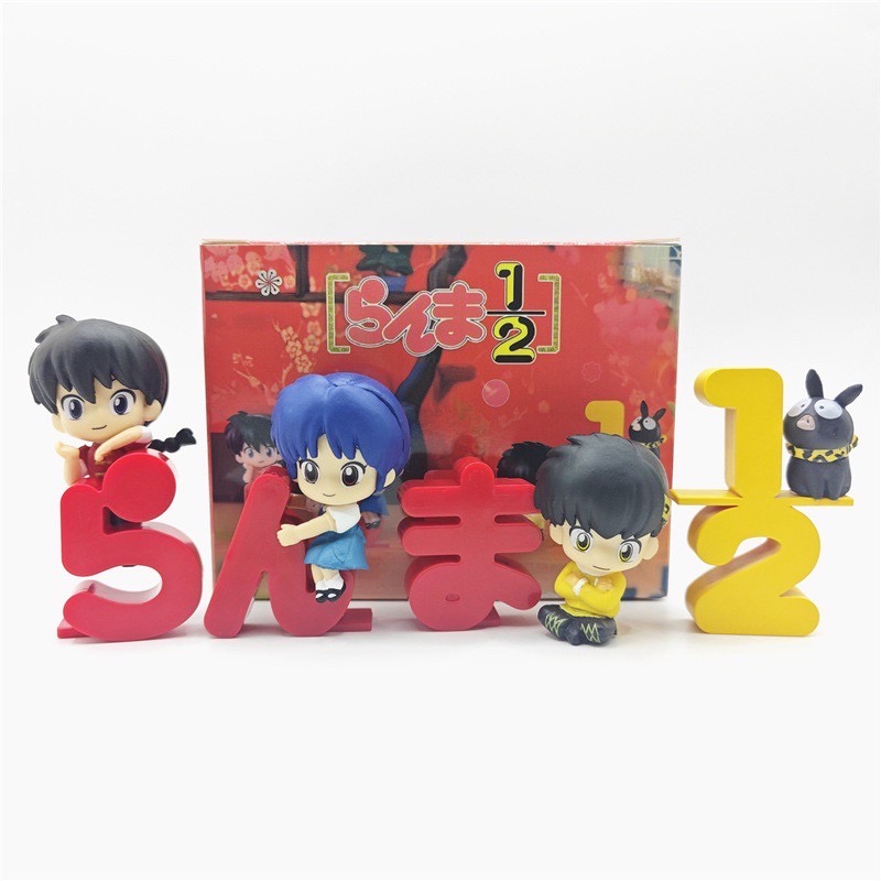 โมเดลงานจีน Ranma 1/2 (Set of 4)