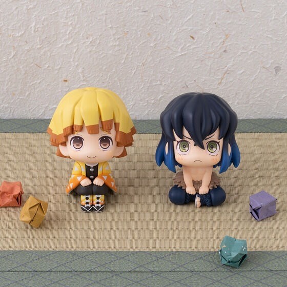 PRE-ORDER : Rukappu Zenitsu Agatsuma Nikkoto ver. & Inosuke Hashibira Mun! ver. [Limited cushion included]
