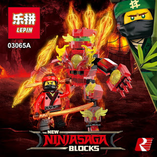 Lepin 03065 A-D Ninjago