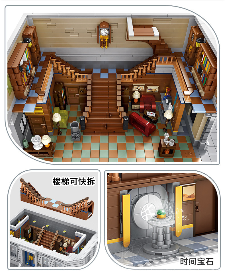 Panlos Brick 613001 Doctor Strange's Sanctum Sanctorum 6619pcs