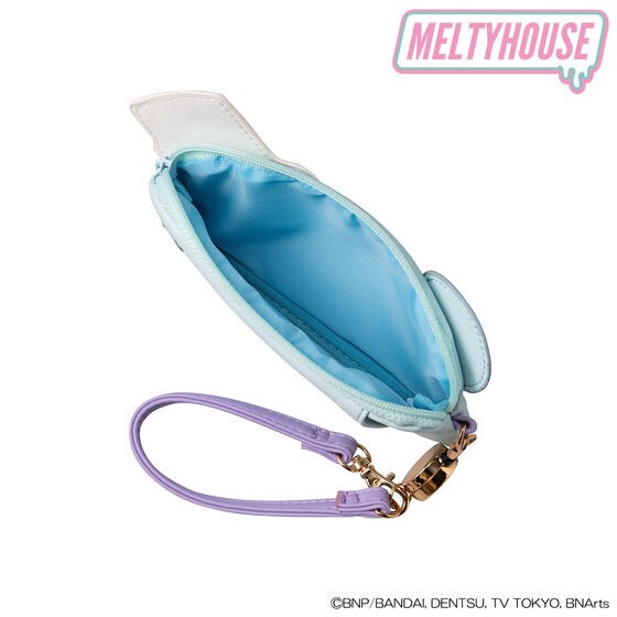 PRE-ORDER : MELTYHOUSE Coin Purse Pass Case with Reel (Snowman Meruli / Honeybee Meruli)