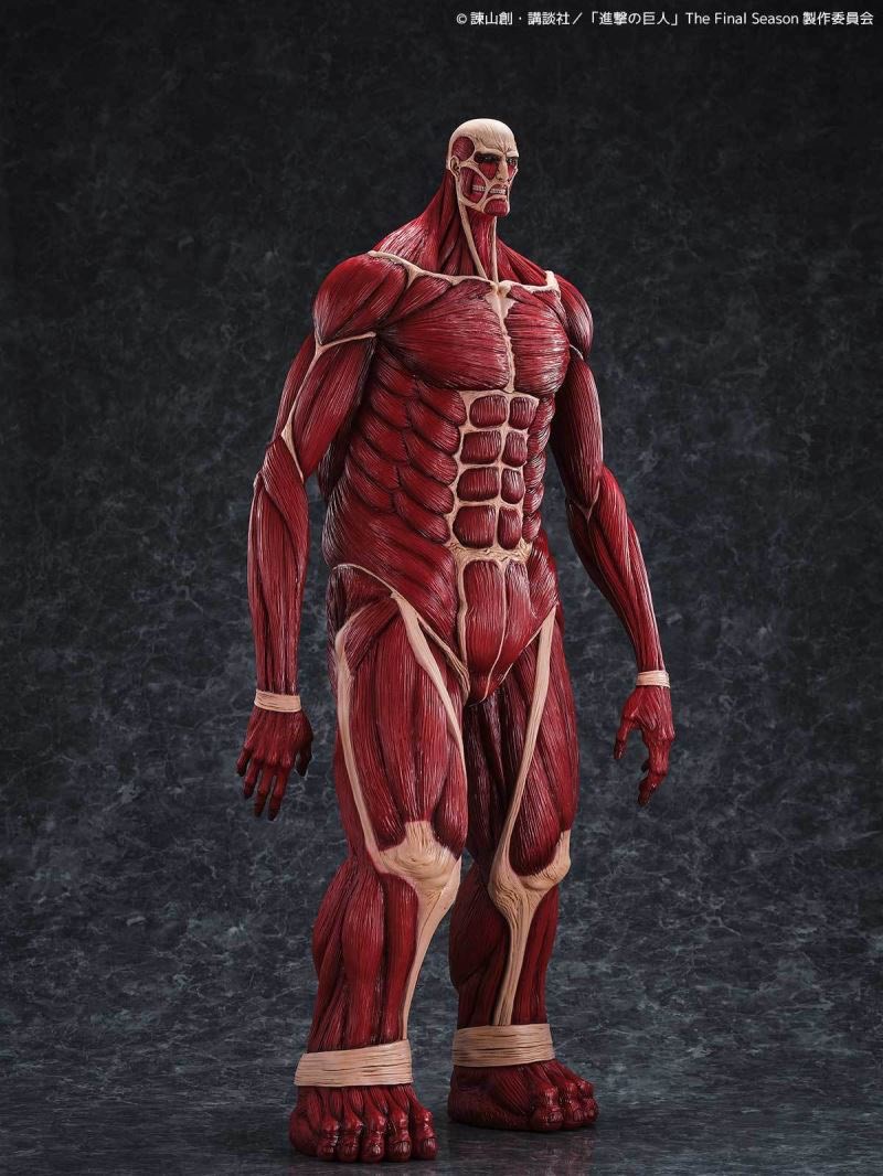 Pre-order : Mega Sofvi Attack on Titan Colossal Titan by Kaiyodo