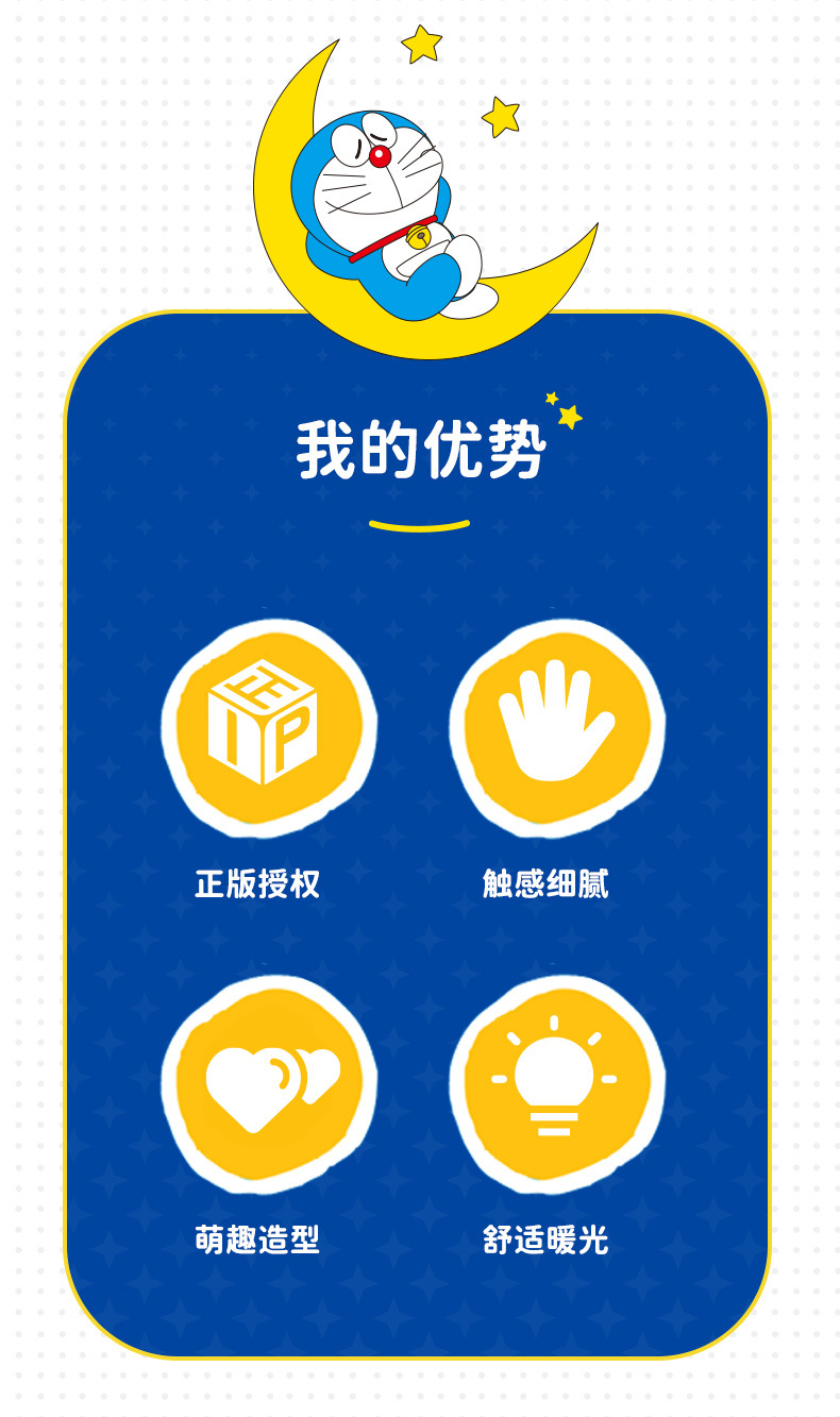 โคมไฟ โดราเอม่อน ลิขสิทธิ์แท้ Doraemon Decorative Night Light