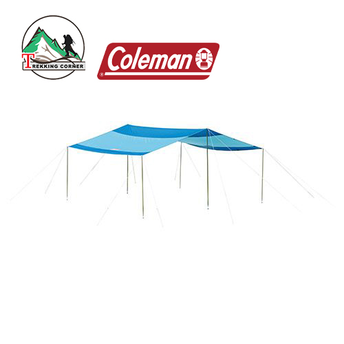 COLEMAN JAPAN Square Tarp Turquoise