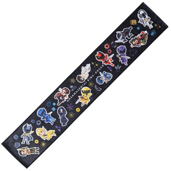 PRE-ORDER : Ohsama Sentai King-Ohger Deformed Muffler Towel 7 Personalities