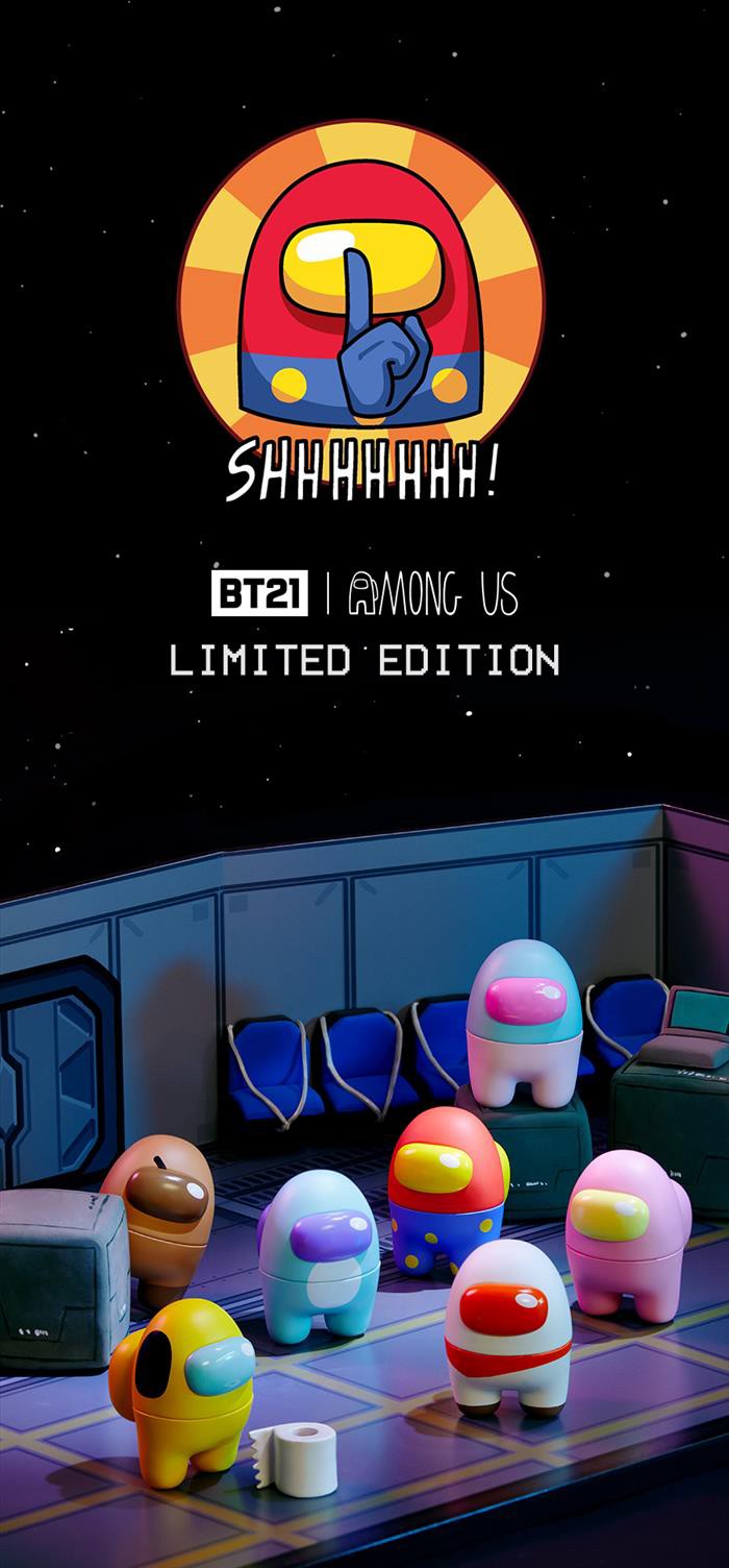 ฟิกเกอร์ BTAU BT21 : BT21 x Among Us by Line Friends