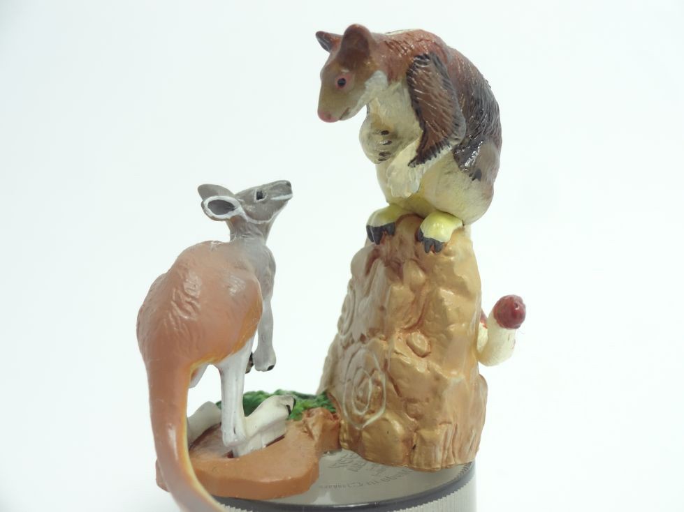 งานฝา กาชาปอง Yokohama Zoo Zoorasia Lunch Jungle Cracker Bottle Cap Trading Figure Collection by Kaiyodo (Set of 9)