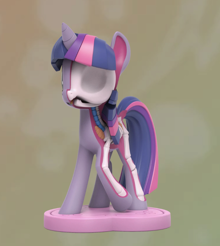 Blind Box - Freeny's Hidden Dissectibles: My Little Pony (Series 2) by Mighty Jaxx (set of 6+3secrets)