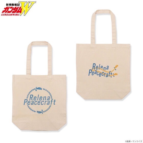 PRE-ORDER : New Mobile Report Gundam W Relena Peacecraft Series Tote Bag