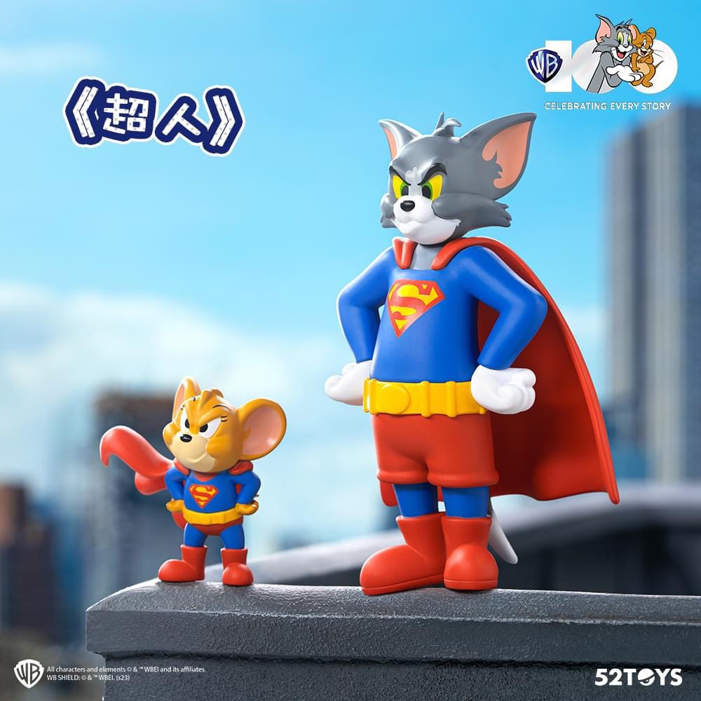 Tom & Jerry x Warner Bros. 100th Anniversary Series by 52Toys