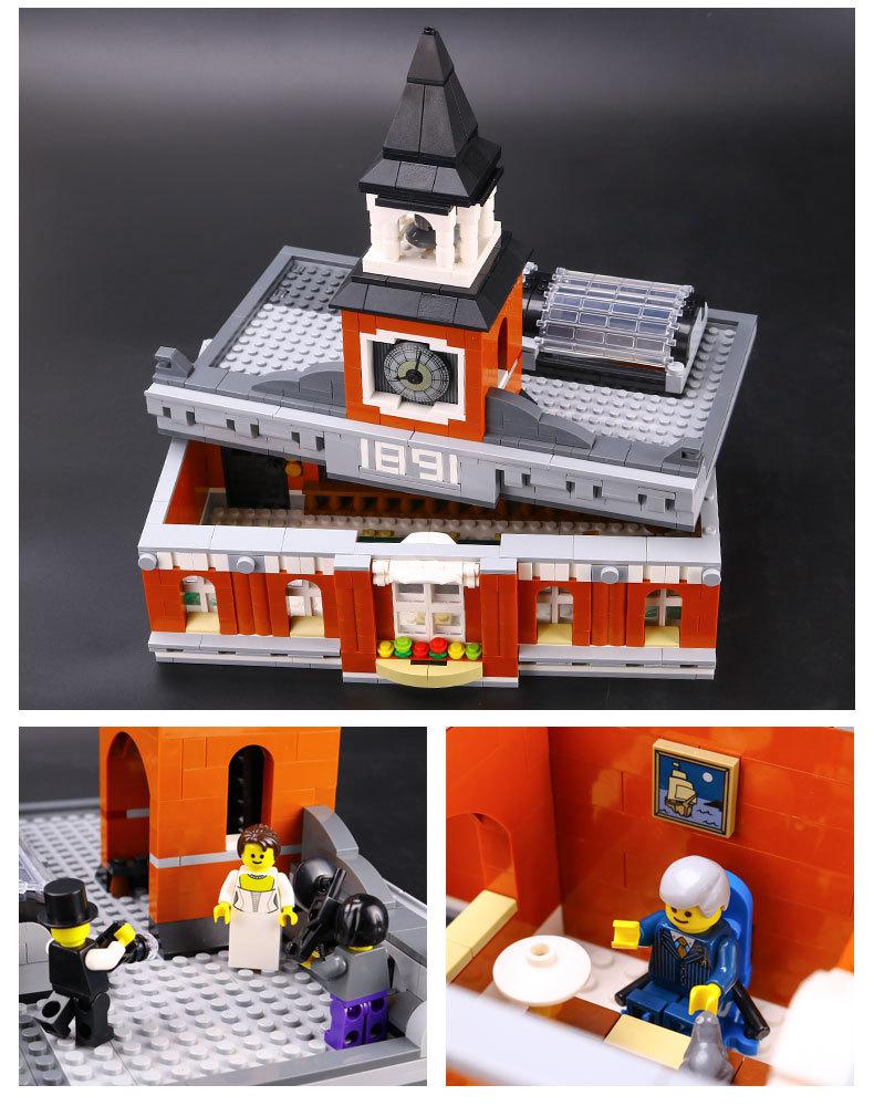 Lepin 15003 Town Hall 2859pcs