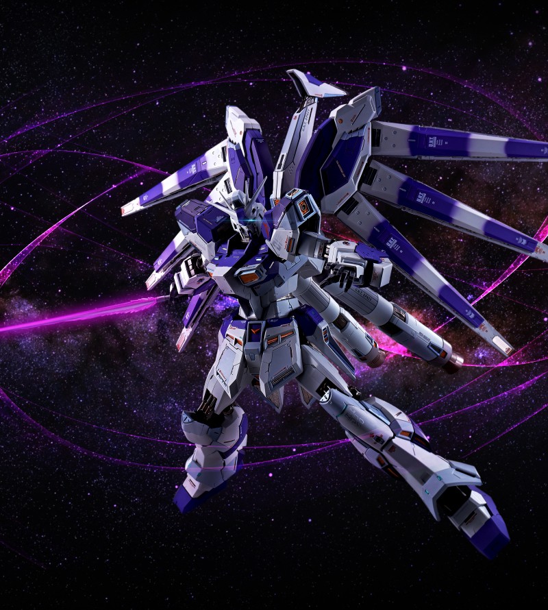 Gundam - Metal Build RX-93-v2 Hi-v (Hi-Nu) Gundam by Bandai