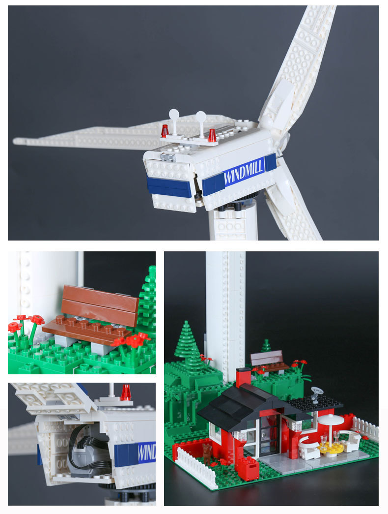 Lepin 37001 Vestas Wind Turbine 873pcs