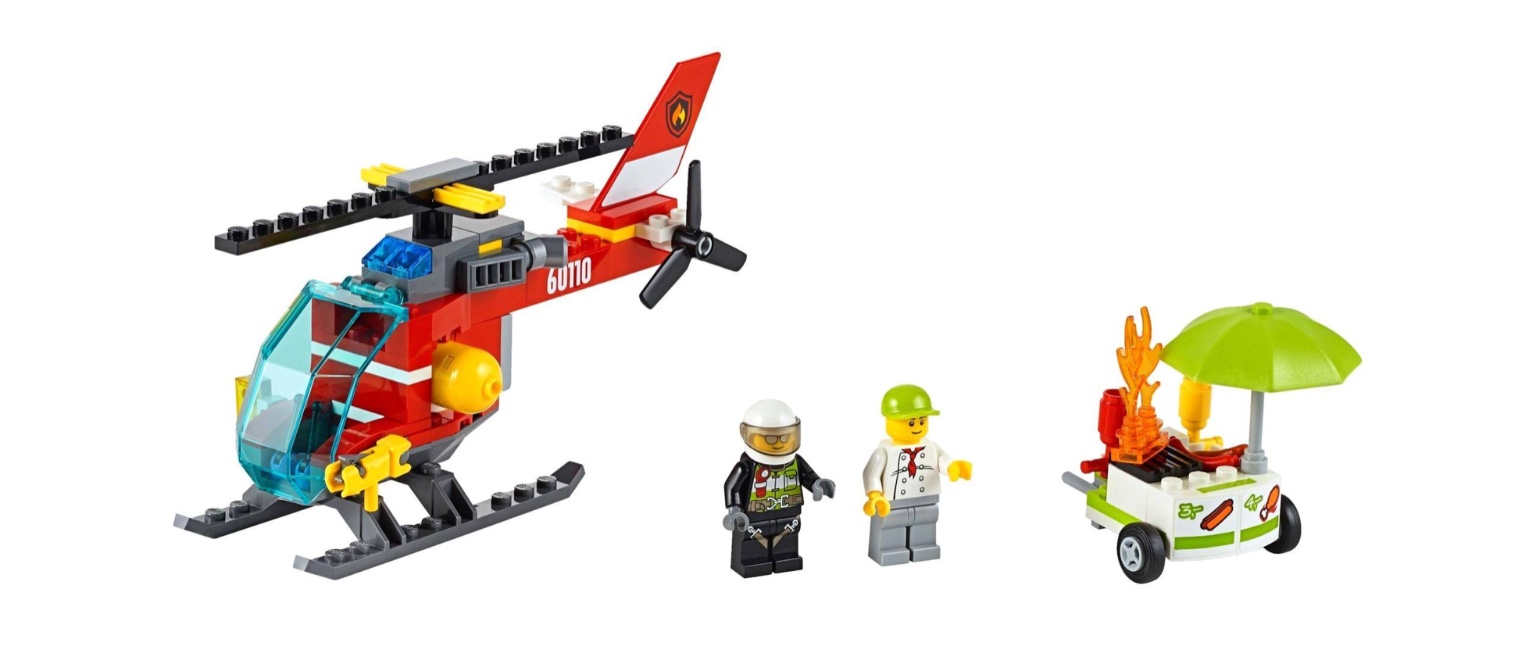 Lepin 02052 Fire Station 1029pcs