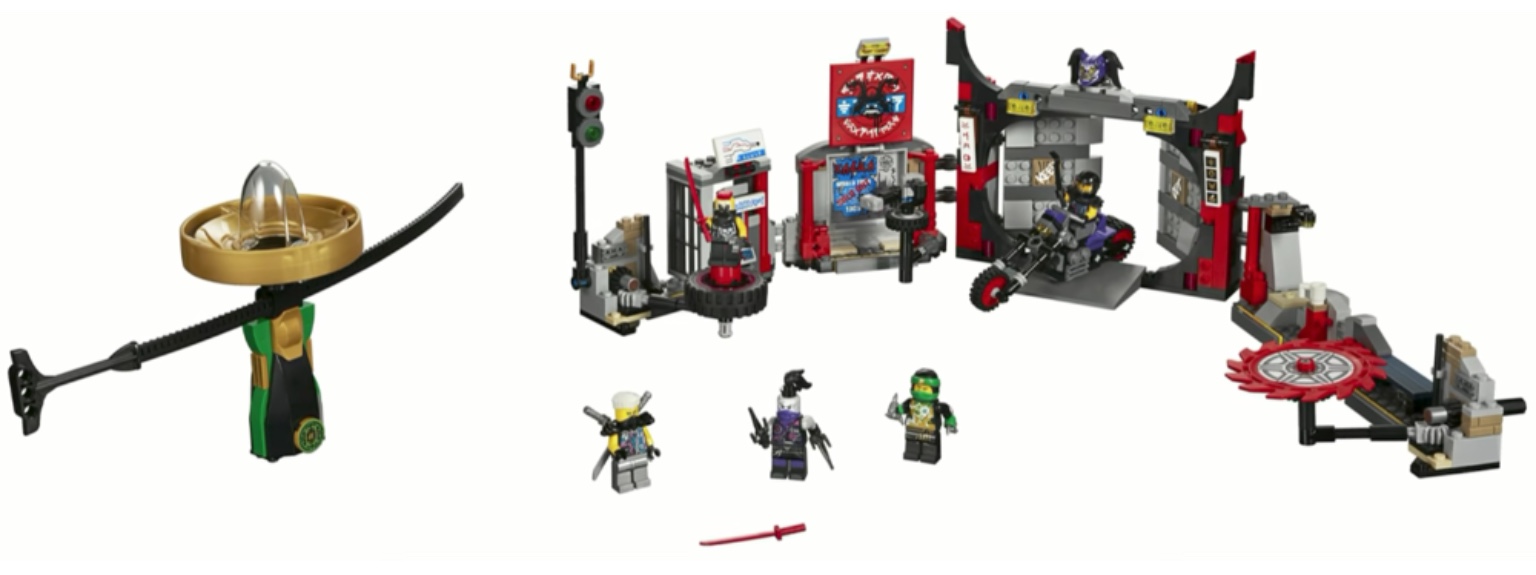 SY 978 Ninjago S.O.G. headquarters 511pcs