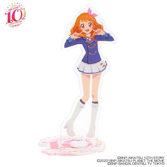 PRE-ORDER : Aikatsu! Series 10th ANNIVERSARY Acrylic Stand Past Main Characters