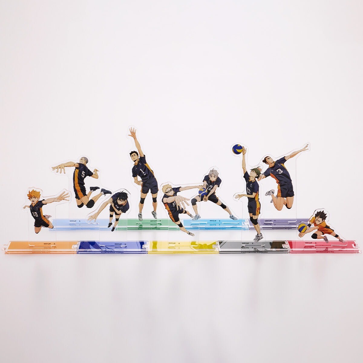 PRE-ORDER : Haikyu!! The Movie: The Dumpster Battle Connectable Acrylic Stand Complete Set (2 Types)