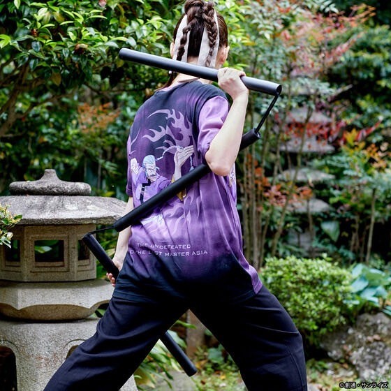 PRE-ORDER : STRICT-G "Mobile Fighter G Gundam" The Undefeated of the East Master Asia T-shirt Full Color