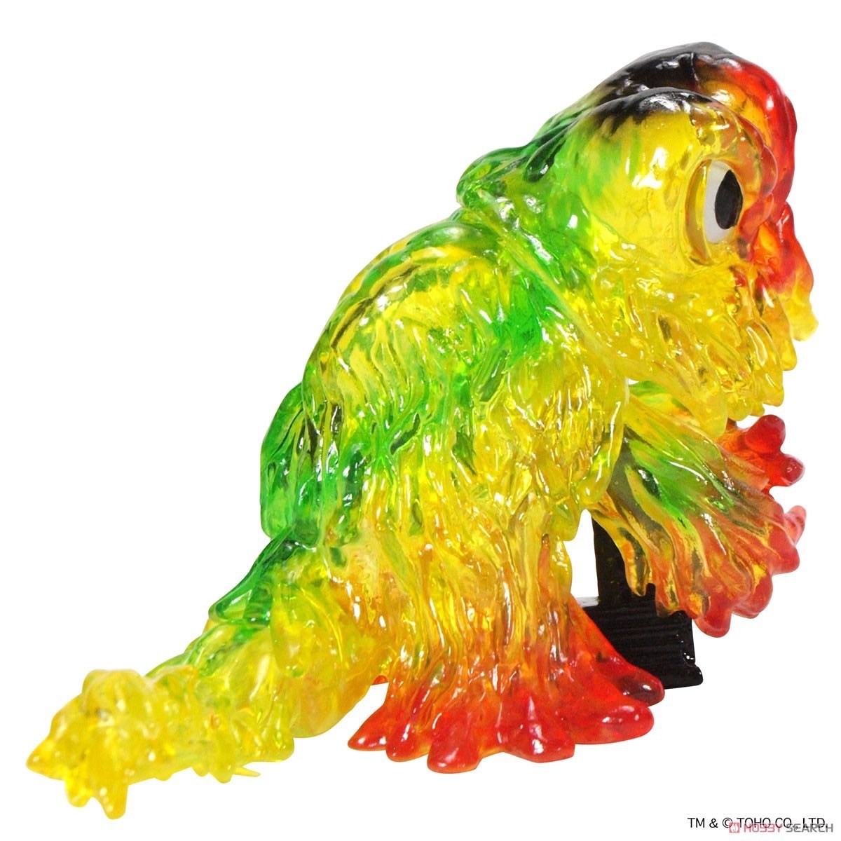 Godzilla - CCP Middle Size Series Godzilla EX Vol.3 Chimney Hedorah 1970s Image Color Clear Ver. Soft Vinyl (Lot JP) by CCP