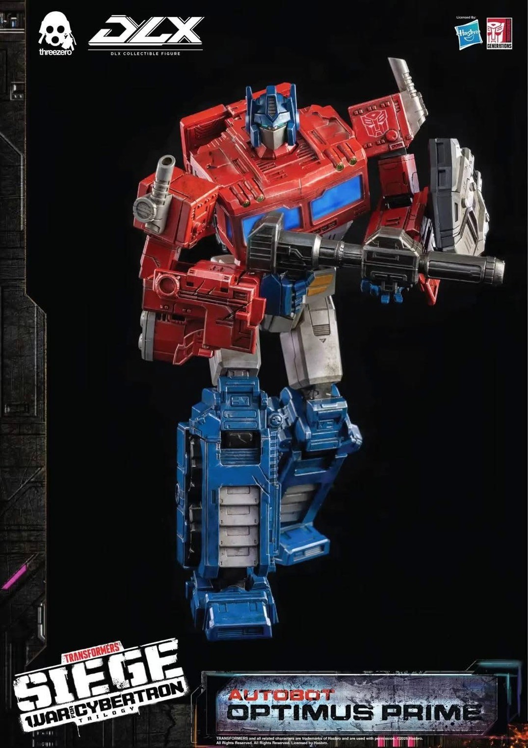Pre-order : Transformers: War For Cybertron Trilogy DLX Optimus Prime by Threezero