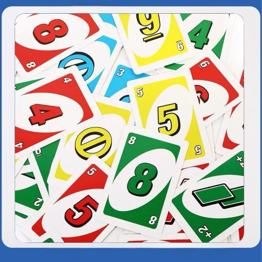 การ์ดเกมส์ ADNUNO 108 ใบ เล่นได้ 2-10คน การ์ดเกมส์ครอบครัว