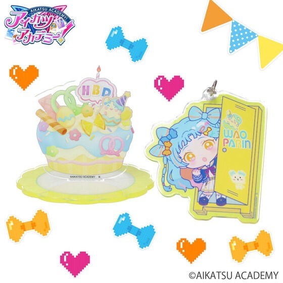 PRE-ORDER : Aikatsu Academy! Wao Parin Birthday Merchandise 2024
