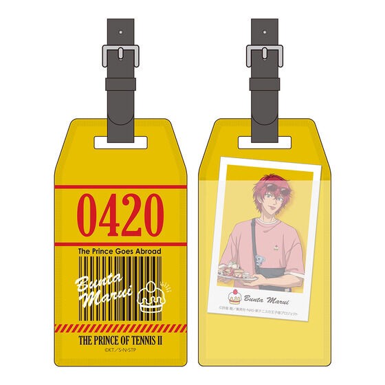 PRE-ORDER : The Prince of Tennis Abroad Ver.B.MARUI Luggage Tag with Illustration Sheet