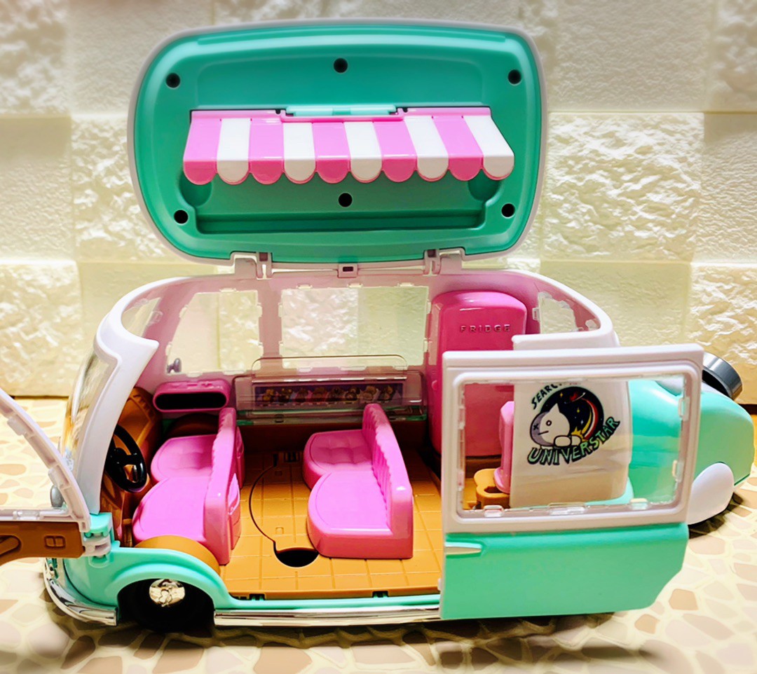 ฟิกเกอร์รถ BT21 Universtar Camping Car Play Set by Line Friends x Young Toys