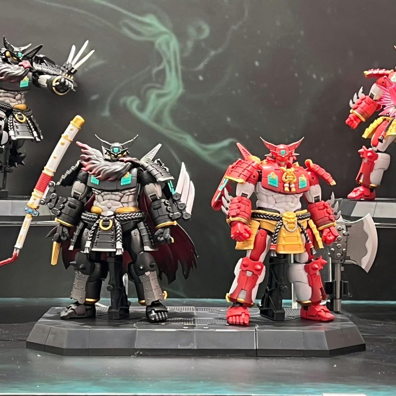 Super Robot Legend - Black Getter JINKI Deformable Movable Figure by Dragon Horse x Iron Romance Workshop