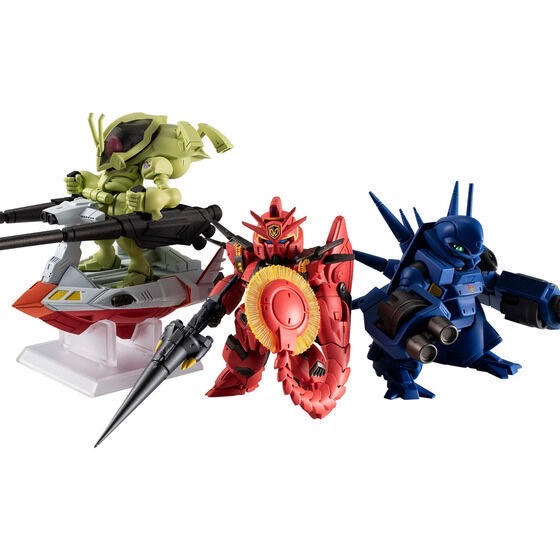PRE-ORDER : FW GUNDAM CONVERGE CORE Mobile Suit Crossbone Gundam Steel 7 A Team Set