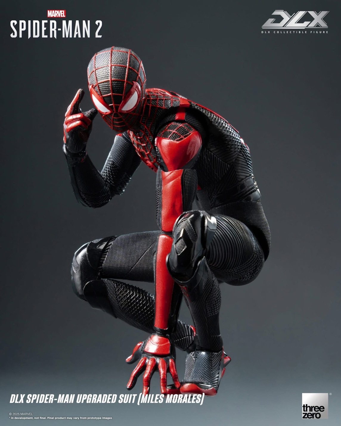 Pre-order : Marvel’s Spider-Man 2 DLX Spider-Man Upgraded Suit (Miles Morales) by Threezero