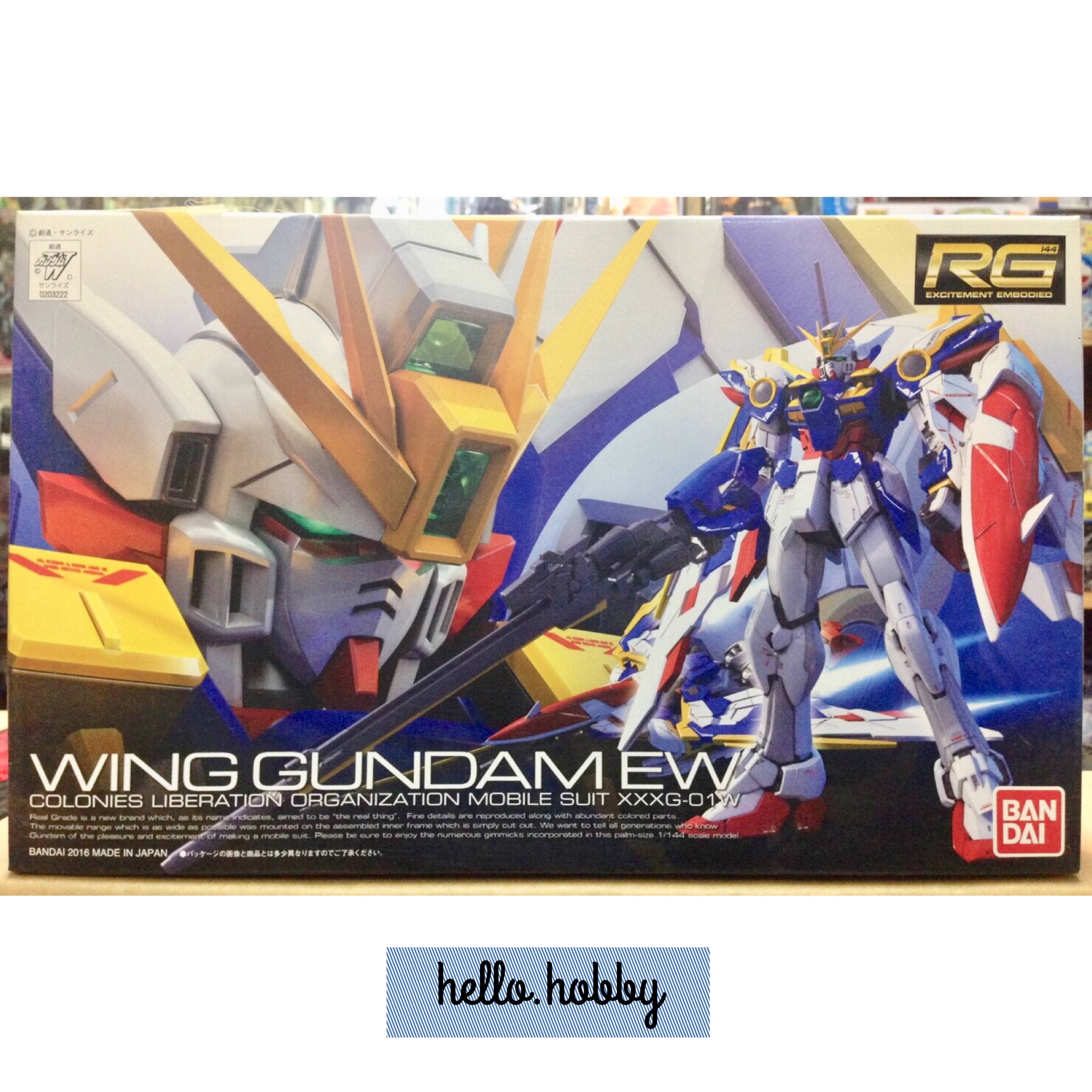 RG 1/144 Wing Gundam EW by Bandai
