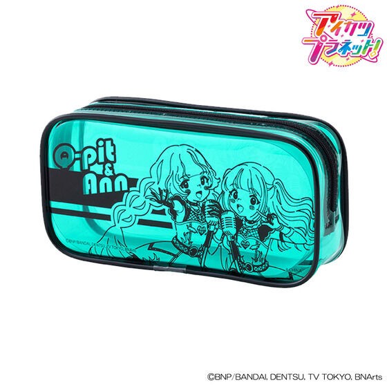 PRE-ORDER : Aikatsu! Design Mart Clear Pen Pouch (music ver.)