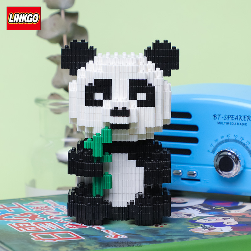 Linkgo 68243 Panda 390pcs (แบบเฟือง)