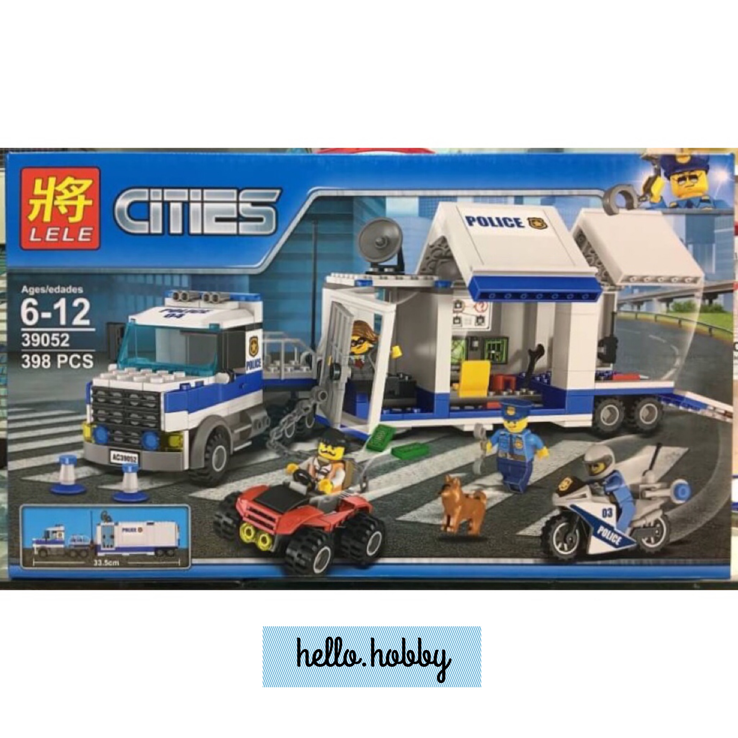 Lele 39052 Mobile Command Center 398pcs