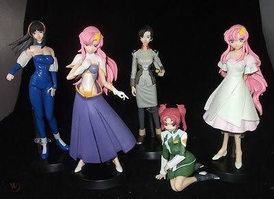 Gundam SEED Heroines Vol.4 Trading Figure (Set of 5)
