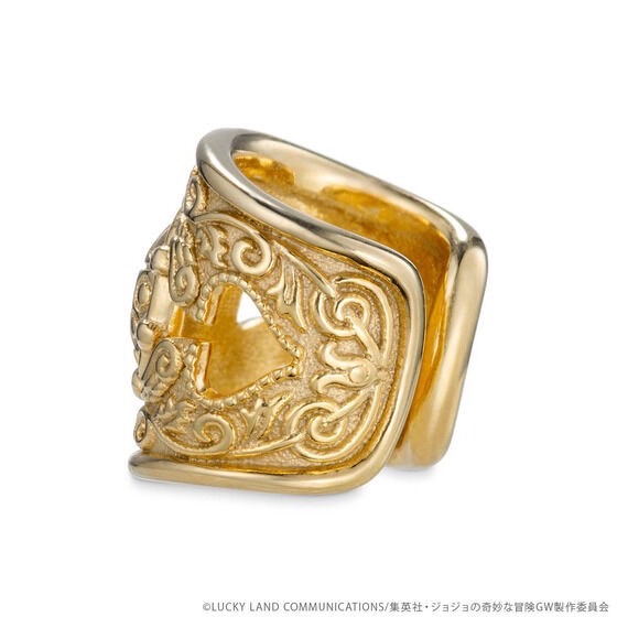 PRE-ORDER : JoJo's Bizarre Adventure Golden Wind x U-TREASURE Giorno Ear Cuff/Silver (YG Coating) For One Ear