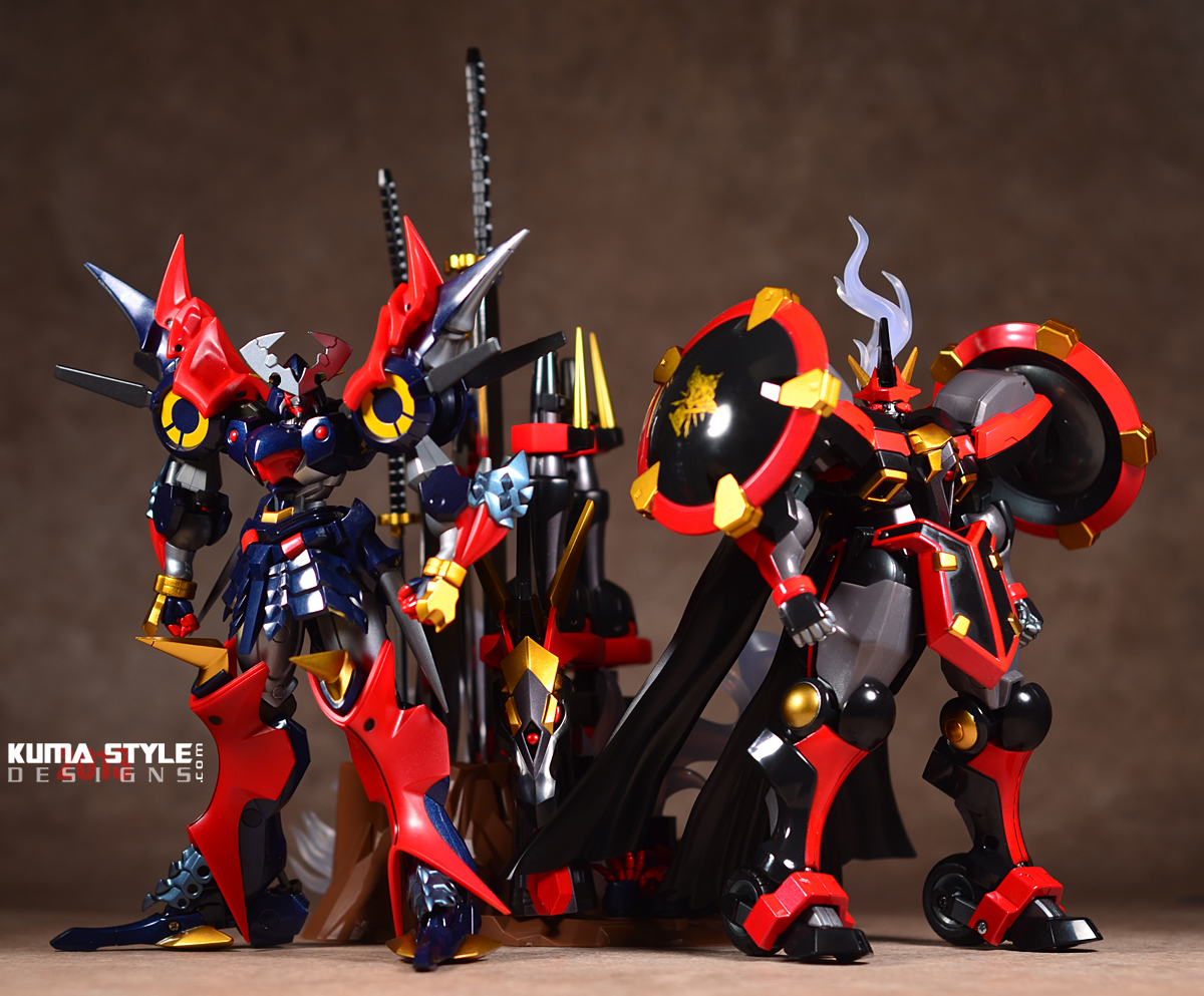 Soul Of Chogokin GX-46 Dygenguar & Aussenseiter by Bandai